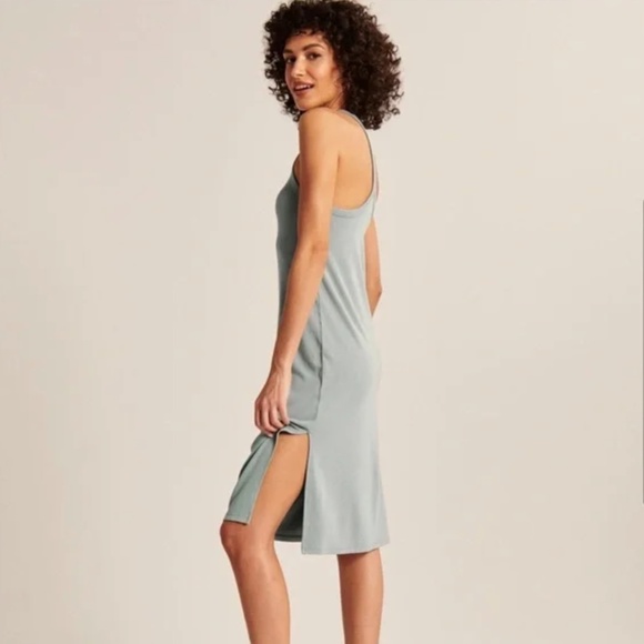 Abercrombie Scuba Knit Midi Dress - Picture 3 of 6